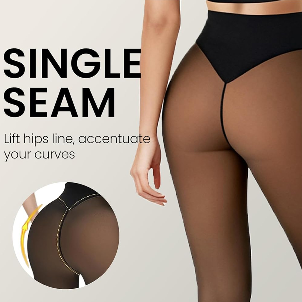 One Seam Fleece Lined Tights S - đánh giá và giá Tights Pantyhose Sheer