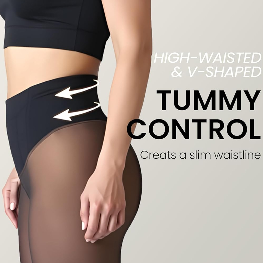One Seam Fleece Lined Tights S - đánh giá và giá Tights Pantyhose Sheer