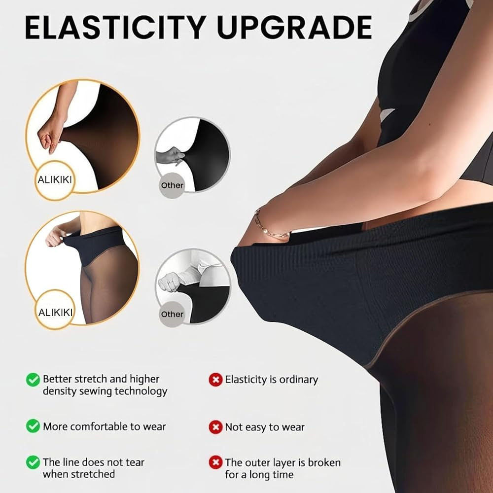 One Seam Fleece Lined Tights S - đánh giá và giá Tights Pantyhose Sheer