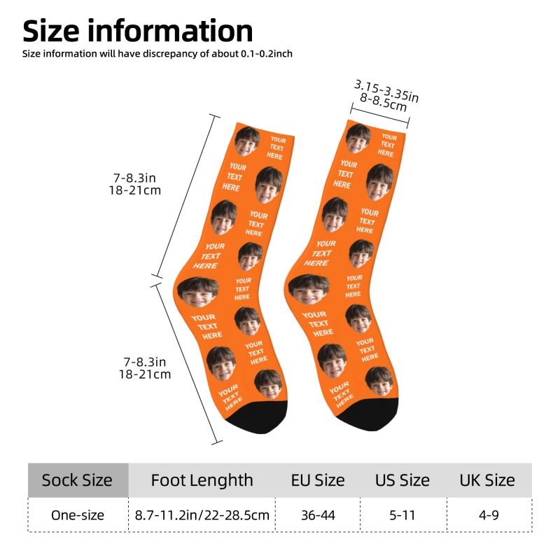Personalized Photo Text Custom - đánh giá và giá Dress Sock Men