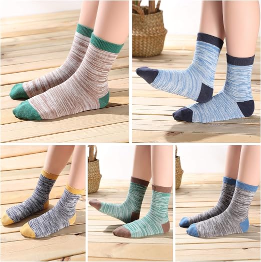 Kids Boys Crew Ankle Socks Cot - đánh giá và giá Cotton Crew Sock Pack