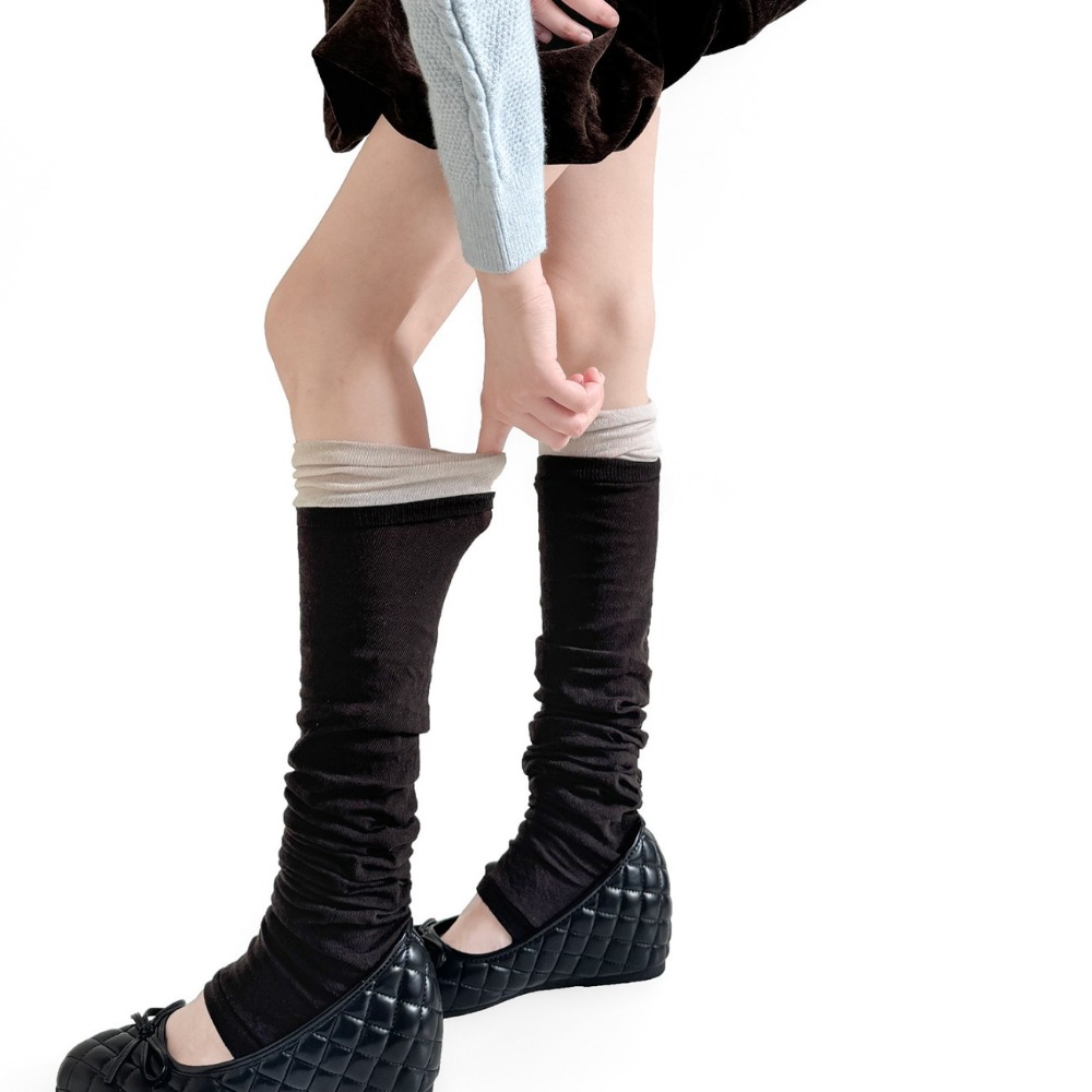 Cuffed Slouchy Stirrup Leg War - đánh giá và giá Boot Sock Slouchy